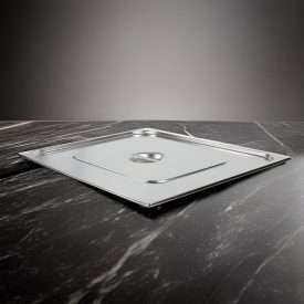 GN 2/1 fedő, rozsdamentes