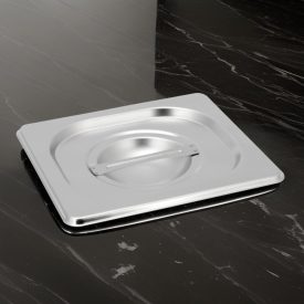 GN 1/6 fedő, rozsdamentes