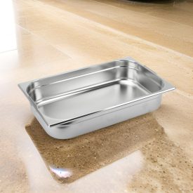 GN edény, 1/1 100 mm, 14 l, csúszófüllel, rozsdamentes