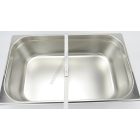 GN edény, 1/1 150 mm, 21 l, csúszófüllel, rozsdamentes