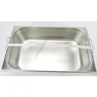 GN edény, 1/1 150 mm, 21 l, csúszófüllel, rozsdamentes