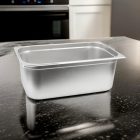 GN edény, 1/1 200 mm, 28 l, csúszófüllel, rozsdamentes