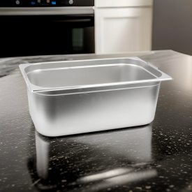 GN edény, 1/1 200 mm, 28 l, csúszófüllel, rozsdamentes