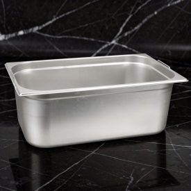 GN edény, 1/1 200 mm, 28 l, csúszófüllel, rozsdamentes