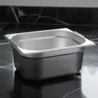 GN edény, 1/2 150 mm, 9,5 l, csúszófüllel, rozsdamentes