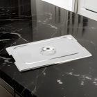 GN 1/1 fedő fülkivágással, rozsdamentes