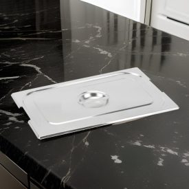 GN 1/1 fedő fülkivágással, rozsdamentes