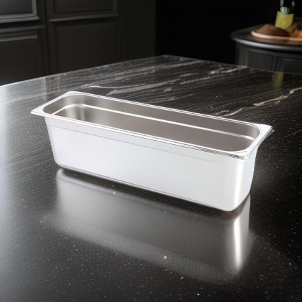 GN edény, 1/1 150 mm, perforált, rozsdamentes