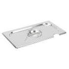 GN 1/3 fedő kanálkivágással, rozsdamentes