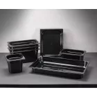 GN edény, 2/1 65 mm, zománcozott