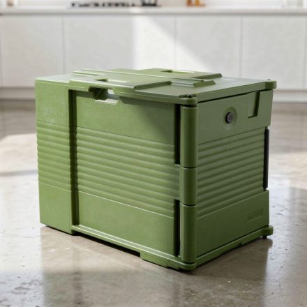 Thermoláda 6 db 1/1 65 mm GN edényhez, 650×450×625 mm