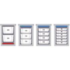 Thermoláda 6 db 1/1 65 mm GN edényhez, 650×450×625 mm