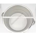 Chafing kerek, 13,5 literes, rozsdamentes