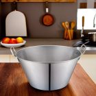 Vájling, keverőtál, 35 liter, 50 cm, rozsdamentes