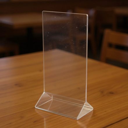 Asztali menütartó 10×20 cm