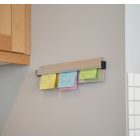 Blokktartó sín, 30 cm, golyós, alumínium