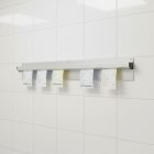 Blokktartó sín, 60 cm, golyós, alumínium