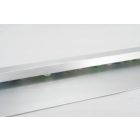 Blokktartó sín, 60 cm, golyós, alumínium