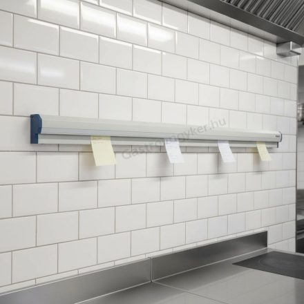 Blokktartó sín, 90 cm, golyós, alumínium