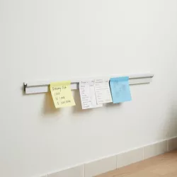 Blokktartó sín, 120 cm, golyós, alumínium