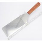 Fordítólapát 10×40 cm, fanyelű