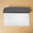 Tésztavágó, tésztakaparó (Trokser) műanyag fogóval 15×7,5×11 cm