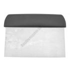 Tésztavágó, tésztakaparó (Trokser) műanyag fogóval 15×7,5×11 cm