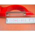 Zöldséghámozó gumírozott nyéllel, egyenes