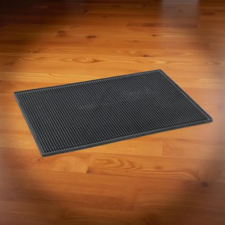 Bár gumi munkalap 45×30 cm fekete