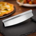 Pizzavágó, 35×10 cm, rozsdamentes