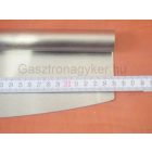 Pizzavágó, 35×10 cm, rozsdamentes