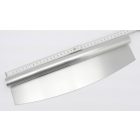 Pizzavágó, 35×10 cm, rozsdamentes