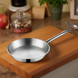 Serpenyő, 24×4,5 cm, rozsdamentes