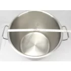 Fazék 34 l, 35 cm átm., rozsdamentes, Kayalar