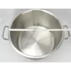 Magas lábas, 29 liter 40 cm átm., rozsdamentes, Kayalar