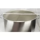 Magas lábas 116 literes 65 cm átm, rozsdamentes, Kayalar