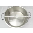 Alacsony lábas 25 literes 40×20 cm, rozsdamentes, Kayalar