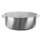 Alacsony lábas 83 liter 65×25 cm, rozsdamentes
