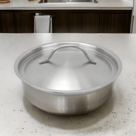 Fedő 18 cm, rozsdamentes, Kayalar