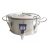 Szimplafalú italszállító badella, 5 l, 27×12,5 cm, rozsdamentes