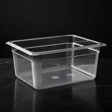 GN edény, 1/2 150 mm, 9,5 l, polikarbonát