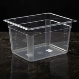 GN edény, 1/2 200 mm, 12,5 l, polikarbonát