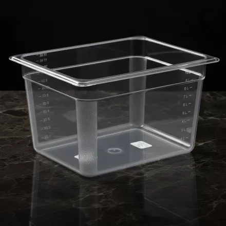 GN edény, 1/2 200 mm, 12,5 l, polikarbonát
