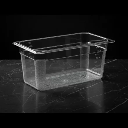 GN edény, 1/3 150 mm, 9 l, polikarbonát