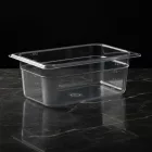 GN edény, 1/4 100 mm, 2 l, polikarbonát