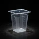 GN edény, 1/6 200 mm, 2,5 l, polikarbonát