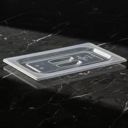 GN 1/4 fedő, átlátszó, polikarbonát