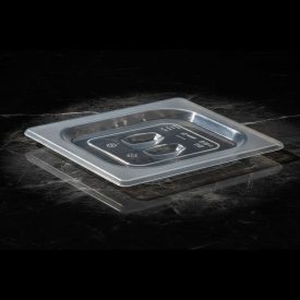 GN 1/6 fedő, átlátszó, polikarbonát