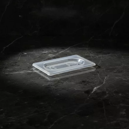 GN 1/9 fedő, átlátszó, polikarbonát