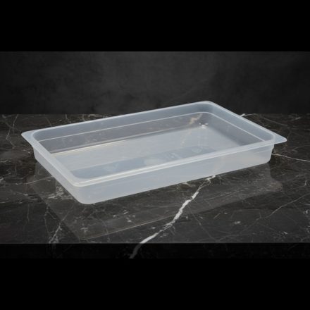GN edény, 1/1 65 mm, 9 l, polipropilén 